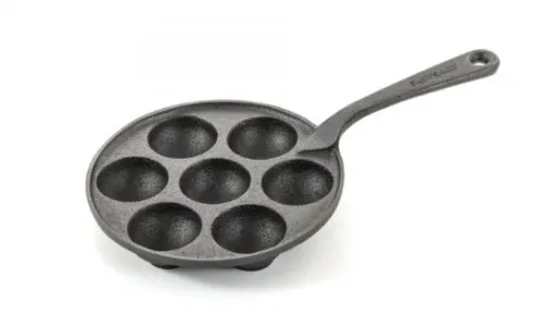 SKEPPSHULT Original – patelnia żeliwna do pączków 21 cm