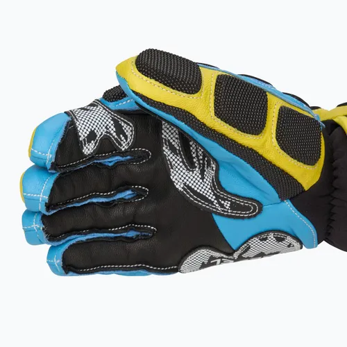 Rękawice narciarskie Level Worldcup CF yellow/blue