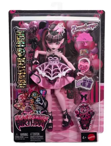 Lalka Mattel Monster High Straszysłodkie urodziny Draculaura Lalka JBG74