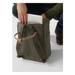 Sırt Çantası Fjallraven Kanken No. 2 dizüstü bilgisayar 15-koyu zeytin