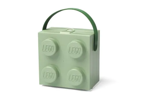 Lego Classic 40240005 Pudełko na śniadanie z rączką zielone