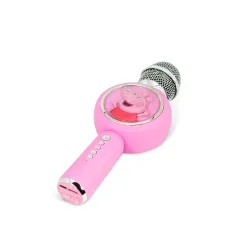 Mikrofon z głośnikiem Bluetooth OTL Technologies Karaoke PEPPA PIG 5W Różowy