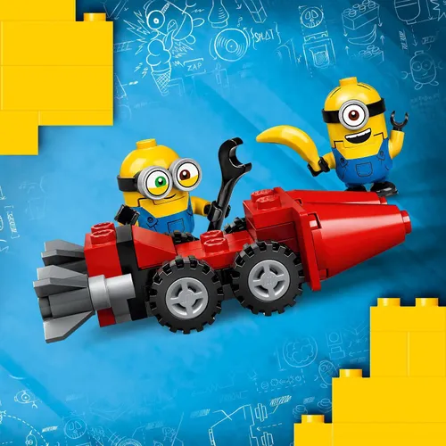 LEGO Minions durdurulamaz motosiklet kaçıyor (75549)