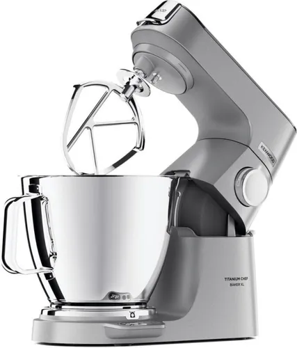 Robot kuchenny planetarny KENWOOD Titanium Chef Baker XL KVL85.704SI (2 misy) z wagą, malakserem i krajarką