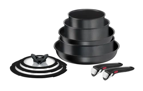 Zestaw garnków Tefal Ingenio Daily Chef L7629142 Indukcja Aluminium 10 elementów