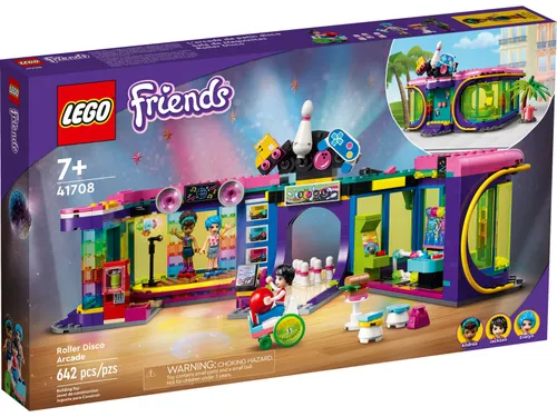 Конструктор Lego 41708 Friends - Диско-аркада для роллеров