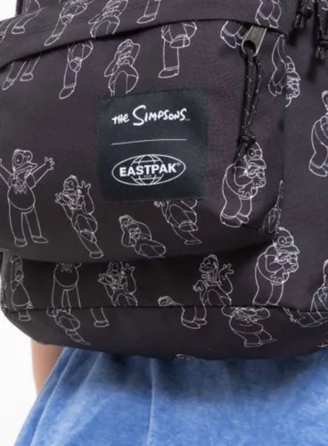 Ofisten Çıkan Eastpak Günlük Sırt Çantası-The Simpsons / black