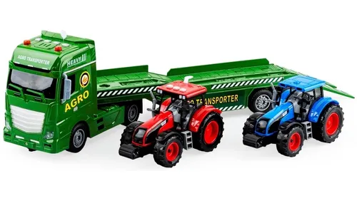 Zestaw pojazdów DUMEL Flota miejska Transporter rolniczy HT30907 (3 szt.)