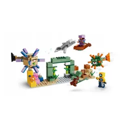 LEGO Minecraft 21598 Podwodna Przygoda 310 el. Steve Delfin