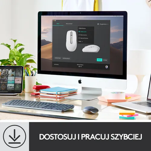 Myszka Logitech MX Anywhere 3 Różowy