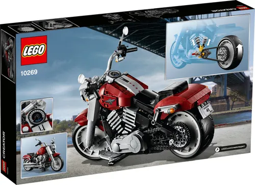 Конструктор Lego 10269 Creator Expert - Harley-Davidson Fat Boy Мотоцикл Харлей-Дэвидсон