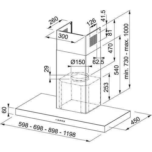 Вытяжка Franke Format FDF EV8 90 BK черный