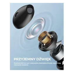 Słuchawki bezprzewodowe Soundpeats Air3 Douszne Bluetooth 5.2 Biały