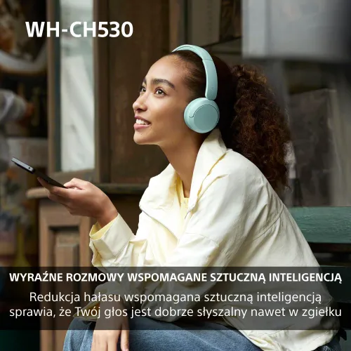 Słuchawki bezprzewodowe Sony WH-CH530 Nauszne Bluetooth 6.0 Różowy