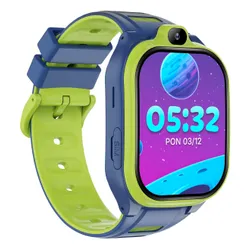 Smartwatch FOREVER Kids Boost KW-530 AI GPS WiFi 4G Niebiesko-zielony