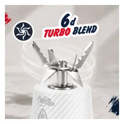 Blender kielichowy Webber PB500 0,7l Biały