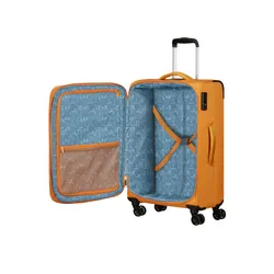 Walizka średnia American Tourister Pulsonic - sunset yellow