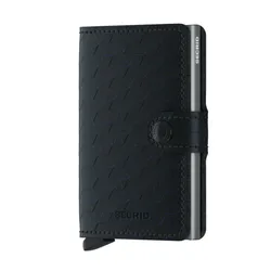 Secrid Miniwallet Optik Mini Cüzdan-siyah / titanium