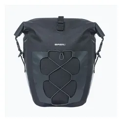Sakwa rowerowa Basil Navigator Waterproof Single Bag MIK Hooks 25-31 l black