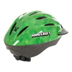 Kask rowerowy HUFFY Minecraft Zielony dla Dzieci (rozmiar S/M)