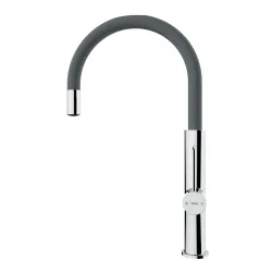 Bateria Teka FOT 995 Chrom/Kamienny szary Mosiądz/Chrom