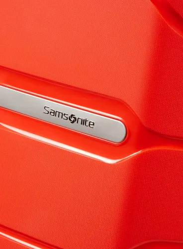 Walizka duża Samsonite Flux - tangerine red