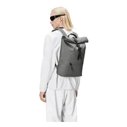 Велосипедный рюкзак Rains Rolltop Rucksack-grey