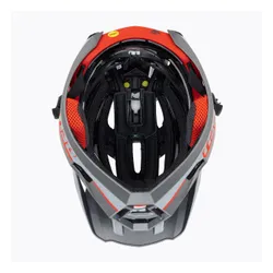 Kask rowerowy Bell FF Super Air R MIPS Spherical matte gray/red