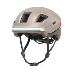 Kask rowerowy z kierunkowskazami ABUS Hyp-E champagne gold