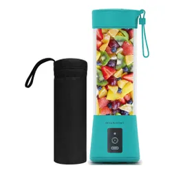 Blender personalny GÖTZE & JENSEN PB940M Miętowy Bezprzewodowy + pokrowiec