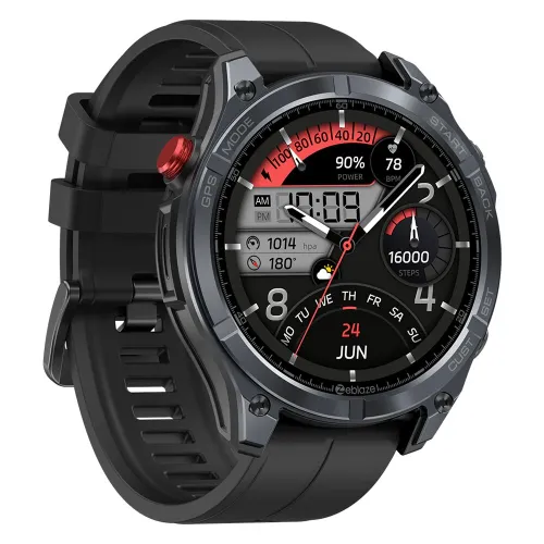 Smartwatch ZEBLAZE Stratos 4 Czarny