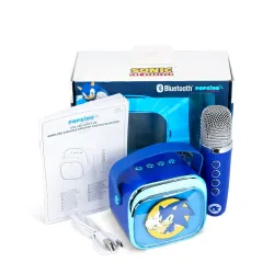 Mikrofon z głośnikiem Bluetooth OTL Technologies Sonic The Hedgehog 5W Niebieski