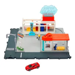 Mattel Zestaw Matchbox Prawdziwe Przygody Myjnia samochodowa