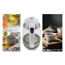 Czajnik elektryczny ŁUCZNIK WK-2020 Biały