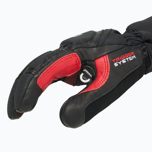 Rękawice narciarskie męskie LEKI Griffin Pro 3D black/ red/ white