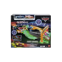 Mattel Cars Nocny wyścig Tor świecący w ciemności