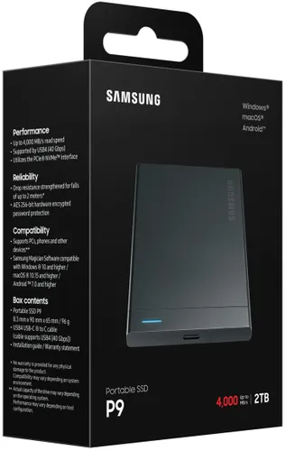Dysk SAMSUNG P9 2TB SSD
