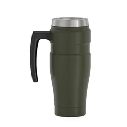 Podróżny kubek z uchwytem 470 ml Thermos Stainless King™ - army green