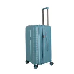 Чемодан средний удлиненный Travelite Roomer Trunk - aqua