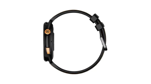 Smartwatch HAMMER Ventus Pro Czarny + Pasek Czarno-Pomarańczowy