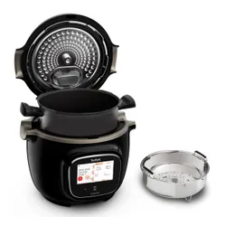 Аэрогриль Tefal Cook4me Touch Wi-Fi CY9128 + крышка для выпечки EY1508 1600 Вт 6л мобильное приложение