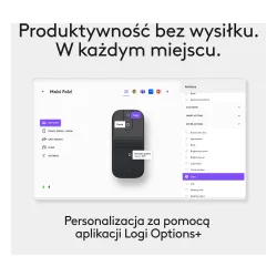 Myszka Logitech Mobi Fold Grafitowy