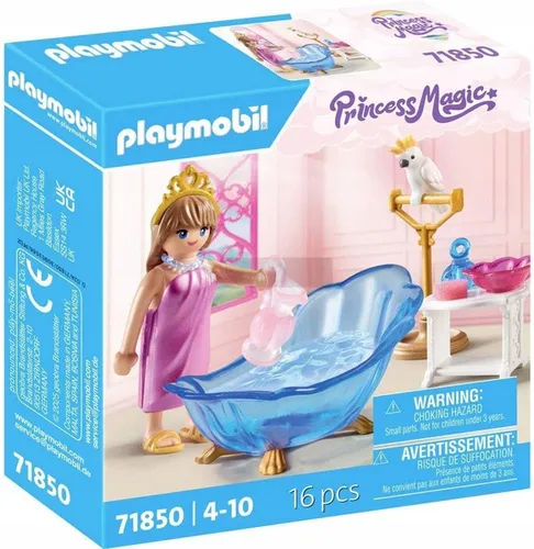 PLAYMOBIL PRINCES MAGIC 71850 ŁAZIENKA KSIĘŻNICZEK zestaw dla dzieci 4+
