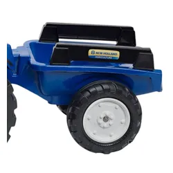 Duży Traktor Na Pedały Falk New Holland Z Przyczepą Dla Dzieci 3-7 Lat 50Kg