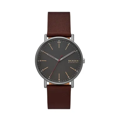 Skagen Signatur SKW6860 Grey / Brown Saati