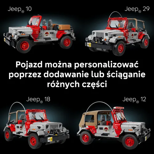 LEGO 77984 Jurassic World Park Jeep Wrangler