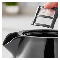 MORPHY RICHARDS Verve Jug 1,7 l czarny - czajnik elektryczny bezprzewodowy plastikowy