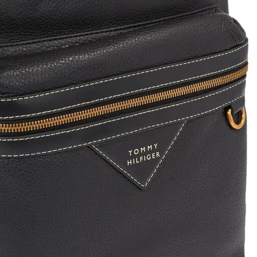 Tommy Hilfiger Th Premium rucsac din piele AM0AM11564 Negru BDS