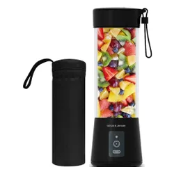 Blender personalny GÖTZE & JENSEN PB940K Czarny Bezprzewodowy + pokrowiec