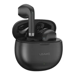 Słuchawki bezprzewodowe USAMS Rhymbo TWS Douszne Bluetooth 5.3 Czarny